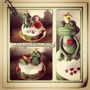 frog cake